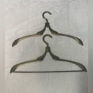 Vintage heavy brass hangers beautiful display special pieces or wedding photos